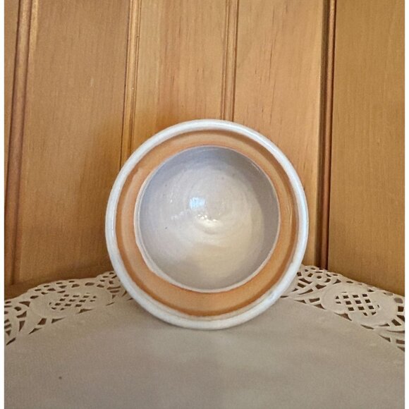 Artist Signed Studio Pottery Hand-Painted Ceramic Bee Design Planter Succulent P - Picture 5 of 8